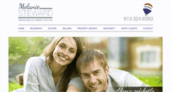 Desktop Screenshot of melaniesteward.com